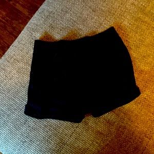 Black shorts for dance